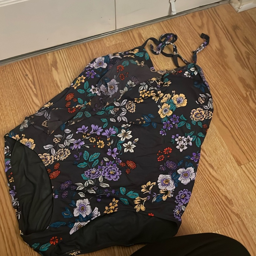 Floral swimsuit